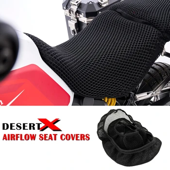 Dykuma X Priedai Motociklo Sėdynės Apima Ducati Dykumos X DesertX Sėdynės Pagalvėlė Apsaugoti 3D oro Srautas Sėdynės Padengti
