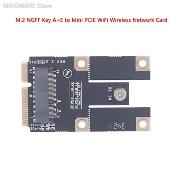 1PC M. 2 NGFF Wifi Adapteris M2 Ngff Klavišą A+E, Mini PCIE Express WiFi Konverteris Kortelės Belaidžio Tinklo Kortelė