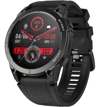 2023 Naujos Lauko GPS Smart Watch Vyrų AMOLED Ekranas, Stebėti Sveikatos Balso Sporto Laikrodžiai IP68 Vandeniui Smartwatch