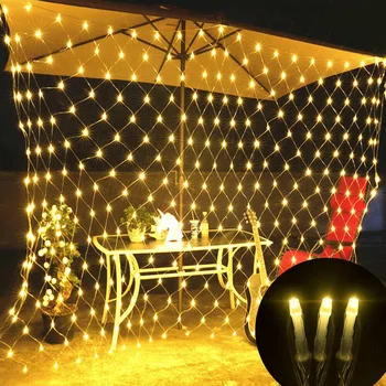 3*2M LED Užuolaidų Girlianda ant Lango 220V Styginių Šviesos Pasakų Girlianda 2021 Naujųjų Metų Kalėdų Papuošalai Ne Namie Kambarys