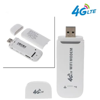 4G LTE USB Modemas, Tinklo Adapteris Su Wi-fi Hotspot SIM Kortele 4G Bevielio ryšio Maršrutizatorius Win XP, Vista 7/10 Mac 10.4 IOS Karšto Pardavimo
