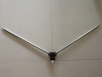 JPK Supaprastinta versija Teigiamas V Nešiojamų HF Trumpųjų bangų Antenos 14M-50M su Balun +2vnt 5.28 m Plakti antena