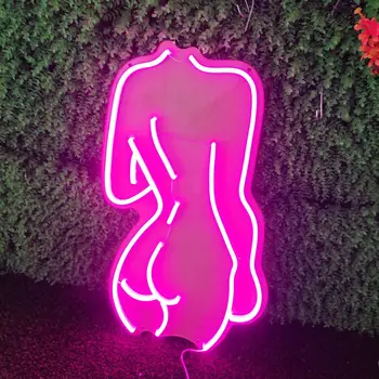 Moters Kūno Neonas Pasirašyti Individualų Namų Sienų Dekoras DIY LED Šviesos Raštą Pasirašyti Verslo Logotipas Užsakymą Led Neon Pavadinimas Ženklai