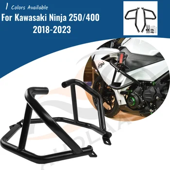 Motociklo Variklio Apsauga Kuro Bako Apsauga Avarijos Barų Rėmelis Bamperio Už Kawasaki Ninja 400 250 2018-2023 Ninja400 Ninja250