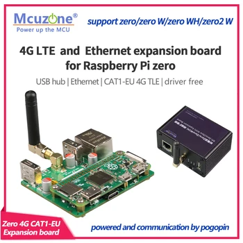 NULIS CAT1-ES 4G LTE ir 100 mbps Ethernet išplėtimo valdybos Aviečių Pi nulis nulis W H ZERO2 W USB HUB eSIM RS485