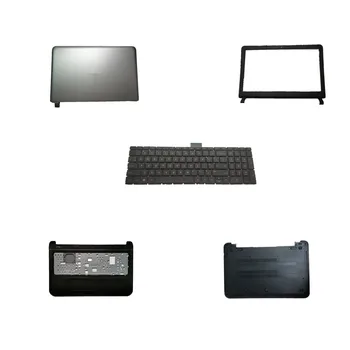 Nešiojamojo kompiuterio Klaviatūra didžiąsias Viršų Atgal LCD Padengti Apačioje Atveju Shell HP ENVY 15-V 15-v000 Juoda MUS