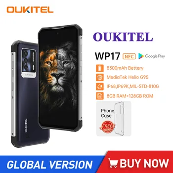 Oukitel WP17 Patikima Išmanųjį telefoną Gel G95 8GB+128GB 6.78