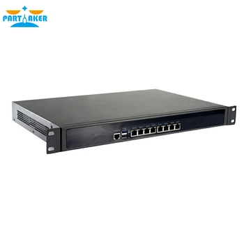 Partaker R14 Užkardos Prietaiso 8*Intel I211 Gigabit Ethernet Maršrutizatorius Serverio VPN su Core i5 2520M PROCESORIUS 19 Colių 1U Rackmount