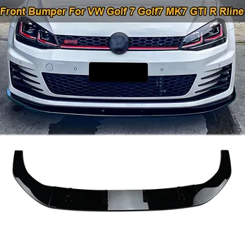Priekinis Buferis VW Golf 7 Golf7 MK7 GTI R Rline 2013-2016 M. Lūpų Aptakas Apatinio Canard Splitter Difuzorius Kūno Rinkinys, Automobilių Reikmenys