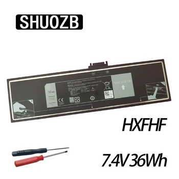 SHUOZB 7.4 V 36Wh HXFHF Nešiojamas Baterija Dell Vieta 11 Pro 7130 7139 7310 TABLET VJF0X Nemokamus Įrankius, Naujas
