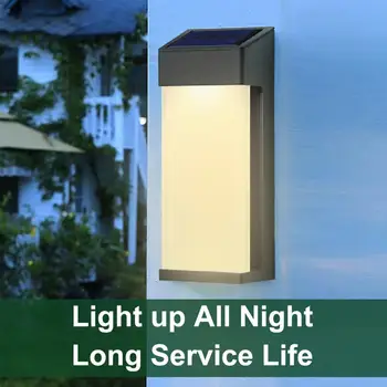 Sienos Lempa Naudinga Minkštas Apšvietimas Energijos Taupymo Saulės energijos varomas LED Siena Šviesos Apdailos, Sodo Reikmenys
