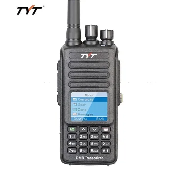 TYT MD398 Skaitmeninis Walkie Talkie DMR MAX 10W Perduoti Galios UHF 400-470MHz Vandeniui IP67 apsauga nuo dulkių Kumpis Du Būdu Radijo Ryšio