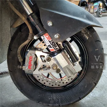 Universalus 30mm-360/400mm motociklo priekinis amortizatorius motociklų aksesuarų Honda Yamaha Kawasaki, Suzuki
