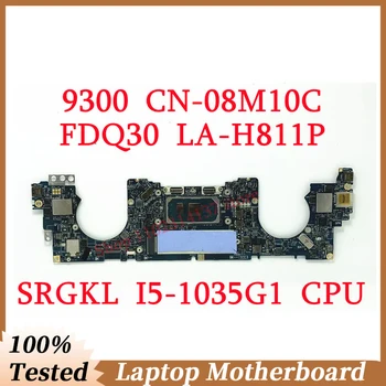 Už Dell 9300 KN-08M10C 08M10C 8M10C Su SRGKL I5-1035G1 CPU, 16GB Mainboard FDQ30 LA-H811P Nešiojamas Plokštė 100% Visiškai Išbandyta