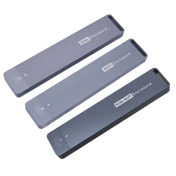 VSD Atvejais NVME Talpyklos M. 2 USB Tipas-3.1 SSD Adapteris NVME M-Key NGFF B-Raktas, Disko Dėžutė