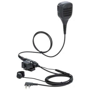 Walkie talkie du būdu radijo Garsiakalbis Mikrofonas Mikrofonas su Pirštu Mikrofonas ir U94 TR Adapteris Icom V8 V80 V82